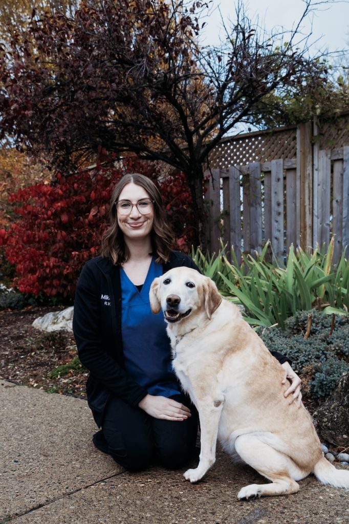 Mikayla Kudrey, Registered Veterinary Technician & Health and Safety Supervisor